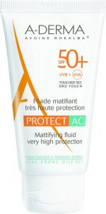 A-DERMA Protect AC Mattifying Fluid Very High Protection SPF50+ 40ml