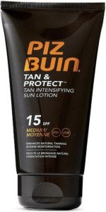 Piz Buin Tan And Protect Tan Intensifying Sun Lotion Spf15 150ml - Image 2