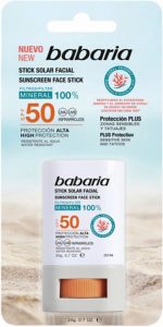 Gezichtszonnecrème Babaria Solar Stick Facial Spf 50 20 g - Image 2