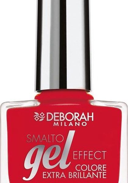 Deborah Milano Gel Effect nagellak 8,5 ml Rood Glans