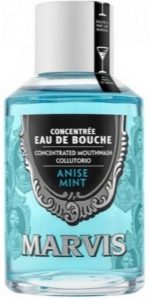 Marvis Mondwater Anise Mint 120 Ml Blauw