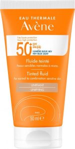 Zonnebrandcrème met Kleur Avene Tinted Fluid SPF50+ (50 ml) - Image 6