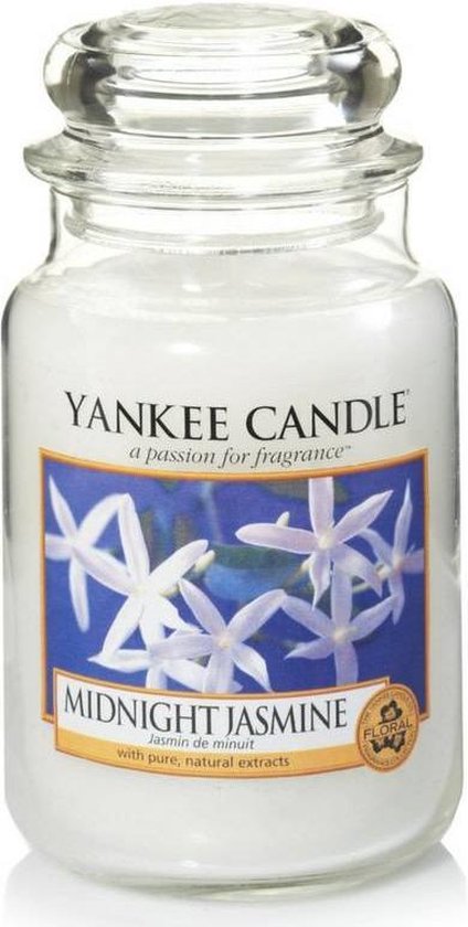 424x840-116 Yankee Candle Large Jar Geurkaars - Midnight Jasmine - Image 1
