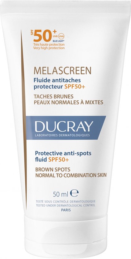 424x840-53 Ducray Lotion Melascreen Beschermende Fluide Pigmentvlekken SPF50+ 50ml - Image 1