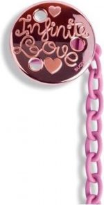 Suavinex - Pink Soother Chain with clip