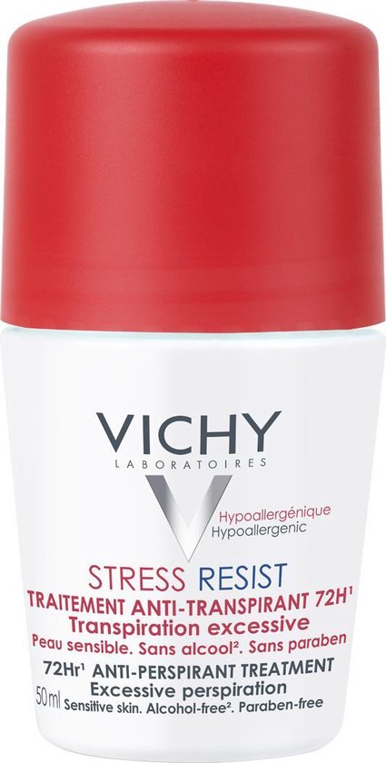 425x840-54 Vichy Overmatige Transpiratie Deodorant Stress Resist 72u - Roller 50ml - Image 1