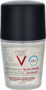 Vichy Homme 48h Antiperspirant Against White And Yellow Spots For Men 50 Ml - Image 4