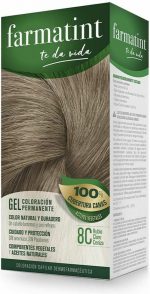 Permanent Dye Farmatint 8c-Rubio Claro Ceniza Gel - Image 2