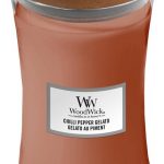 WoodWick Hourglass Large Geurkaars - Chilli Pepper Gelato