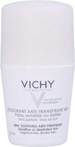 Antiperspirant Deodorant-48h Roll-on For Sensitive Or Depilated Skin (soothing Anti-perspirant) 50 Ml 50ml