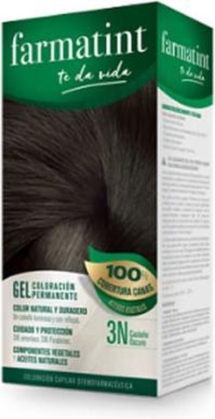 431x840-24 Permanent Dye Farmatint 3N - Dark Brown3N (60 ml) - Image 1