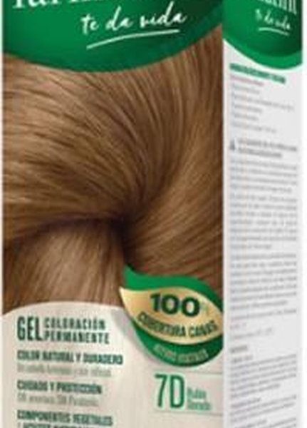 Permanent Dye Farmatint 7d-Rubio Dorado Gel