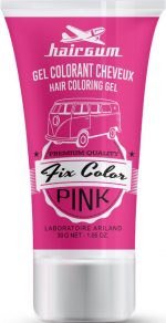 Niet-permanente kleur Hairgum Fix Color Roze Styling Gel 30 ml - Image 4