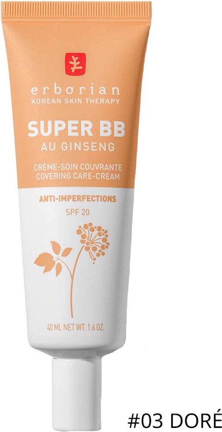 433x840-2 Erborian Crème Super BB au Ginseng Doré 40ml - Image 1