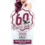 Semi-permanente kleurstof Hairgum Sixty's Color Magenta (60 ml)