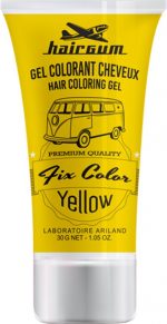 Non-permanent Colour Hairgum Fix Color Yellow Styling Gel (30 ml) - Image 2