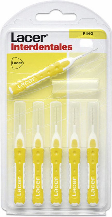 433x840-53 Interdentale Tandenborstel Lacer Fijn 6 Stuks - Image 1