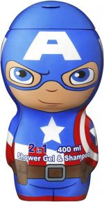 Marvel Air-Val Capitan America Gel y Champu 2d400 - Image 3