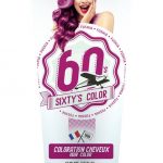Sixty's Color Hair Color #fushia By Hairgum #fushia