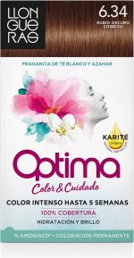 Llongueras - LLONGUERAS OPTIMA hair colour 6.34-golden deep blond - Image 2