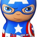 Marvel Air-Val Capitan America Gel y Champu 2d400
