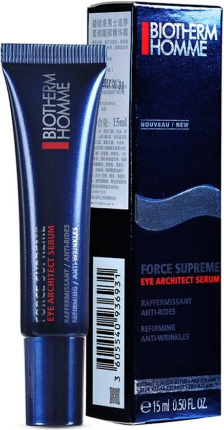 437x840-118 Biotherm Homme Force Supreme Eye Architect Serum Anti Wrinkles 15ml - Image 1