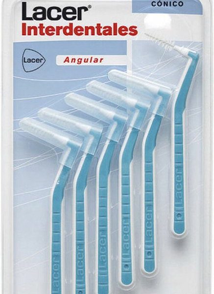 Interdentale Tandenborstel Lacer Kegelvormig 6 Stuks