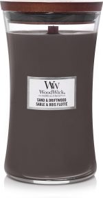 WoodWick Hourglass Large Geurkaars - Sand & Driftwood