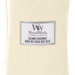 WoodWick Hourglass Large Geurkaars - Island Coconut