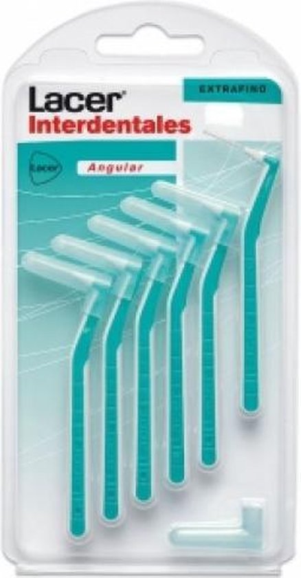 438x840-19 Lacer Interdental Brush Lacer Green Extrathin 0.6 mm - Image 1