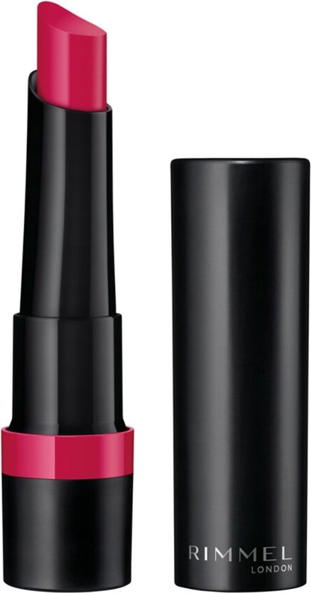 440x840-15 Rimmel Lasting Finish Matte Lipstick - 170 Furious Fuchsia - Image 1