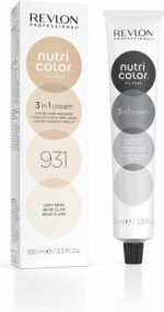 Permanente kleurcrème Revlon Nutri Color 3 in 1 931 - Light Beige (100 ml) - Image 3