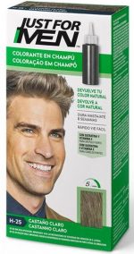 Kleurshampoo Just For Men Lichtbruin (30 ml) - Image 3
