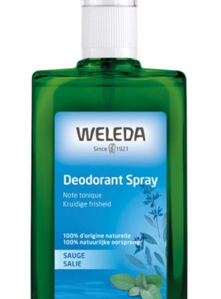 WELEDA - Deodorant Spray - Salie - 100ml - 100% natuurlijk
