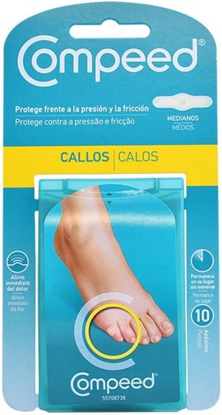 449x840-67 Medium Calluses 10 Dressings By Compeed 1 Pcs - Image 1