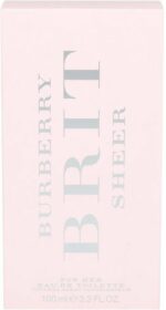Burberry Brit Sheer 100 ml Eau de Toilette - Damesparfum - Image 3