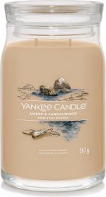 Yankee Candle - Amber & Sandalwood Signature Large Jar - Image 4