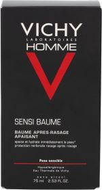 Homme Sensi Balm Soothing After Shave Balm By Vichy 75 Ml - Image 3