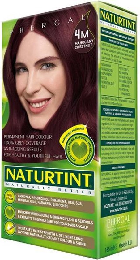 453x840-21 Haarkleur Zonder Ammoniak Naturtint Naturtint Mahoniebruin - Image 1