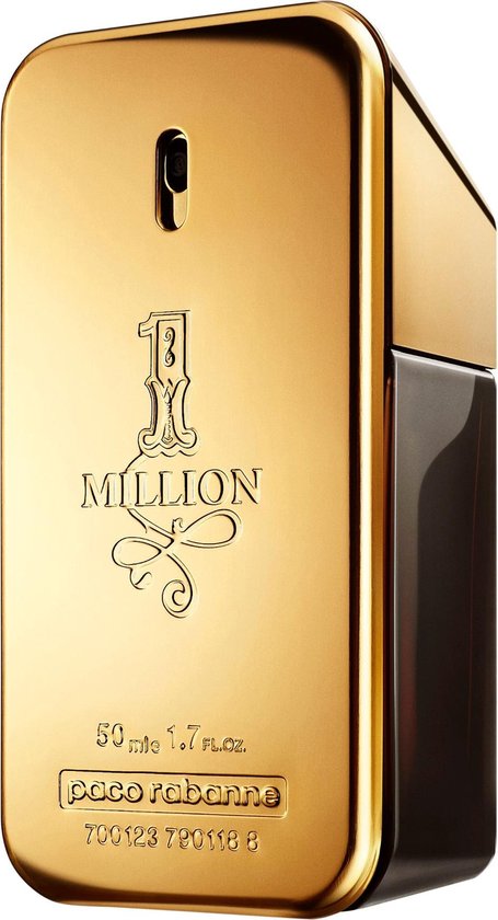 455x840-161 Paco Rabanne 1 Million Eau De Toilette Spray 50ml - Image 1