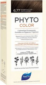 Permanente kleur PHYTO PhytoColor 6.77-marrón claro capuchino Geen ammoniak - Image 4