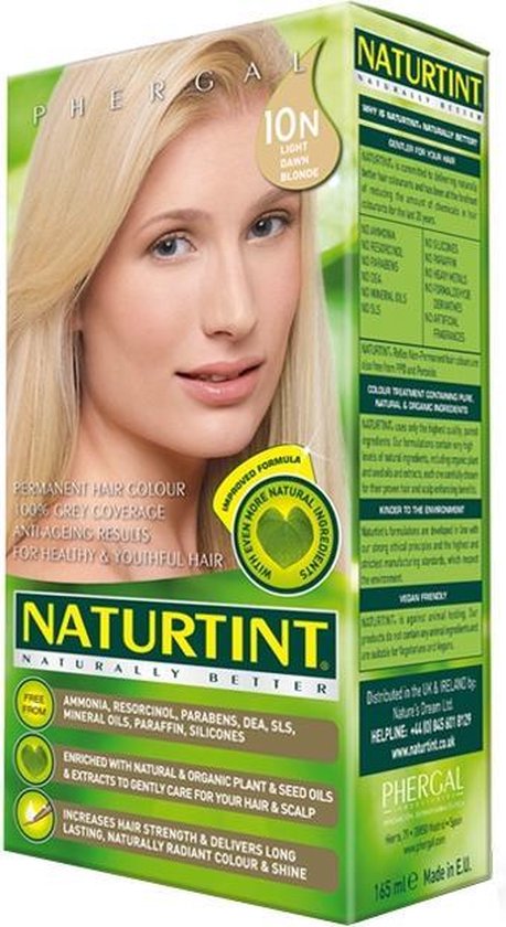459x840-18 Haarkleur Zonder Ammoniak Naturtint Naturtint Witblond - Image 1