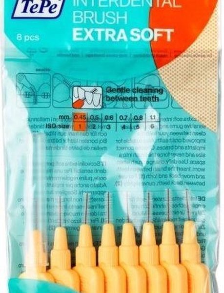 TePe Extra zacht Lichtoranje - 8 st - Rager