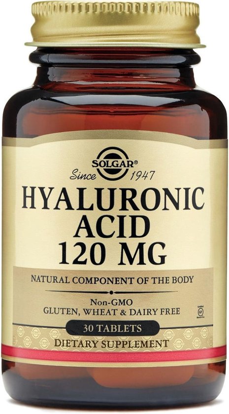 465x840-15 Solgar Vitamins - Hyaluronic Acid 120mg (Hyaluronzuur) - Image 1