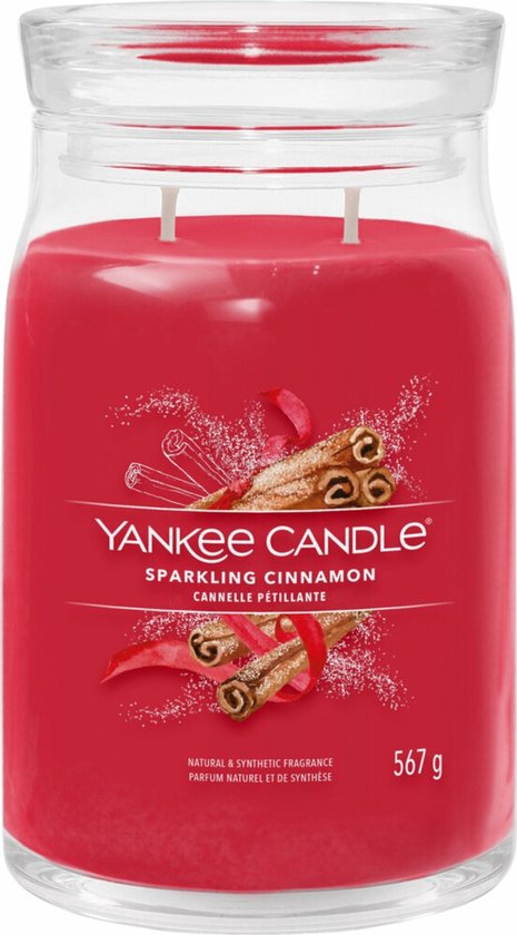 465x840-88 Yankee Candle - Sparkling Cinnamon Signature Large Jar - Image 1