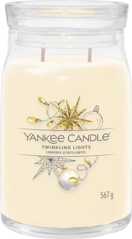 465x840-91 Yankee Candle - Twinkling Lights Signature Large Jar - Image 1
