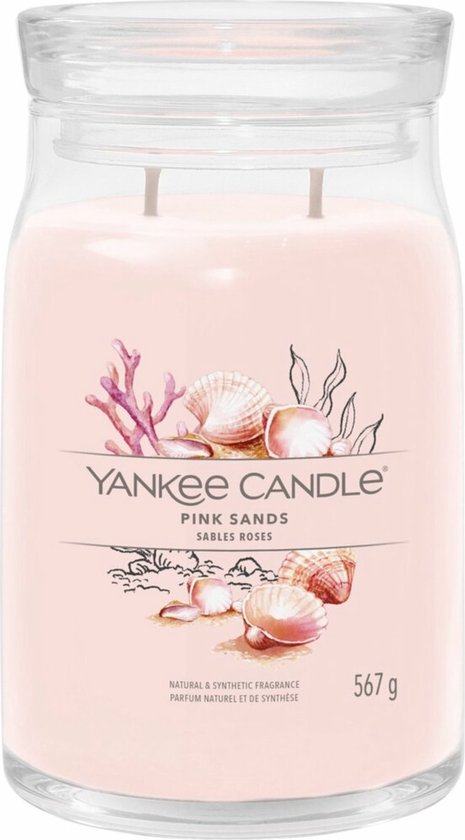 465x840-92 Yankee Candle - Pink Sands Signature Large Jar - Image 1