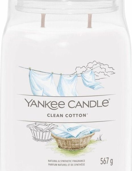 Yankee Candle - Clean Cotton Signature Large Jar