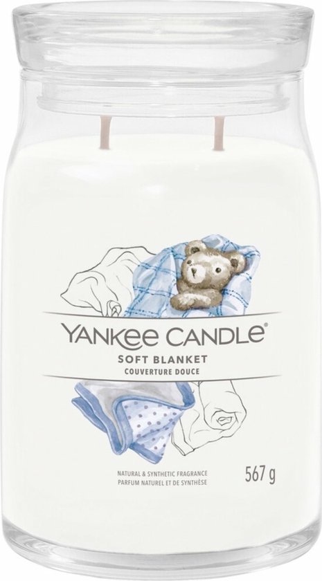 465x840-95 Yankee Candle - Soft Blanket Signature Large Jar - Image 1