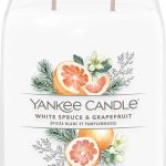 Yankee Candle White Spruce & Grapefruit Signature Large Jar